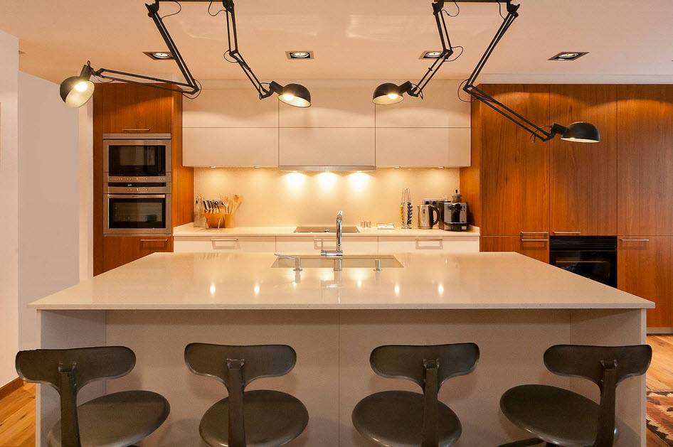 Освещение на кухне (50 фото): принципы правильной организации — дом&стройка