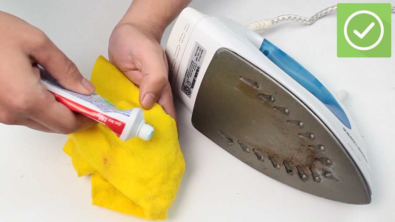 Как очистить утюг от нагара в домашних условиях: простые способы с видео