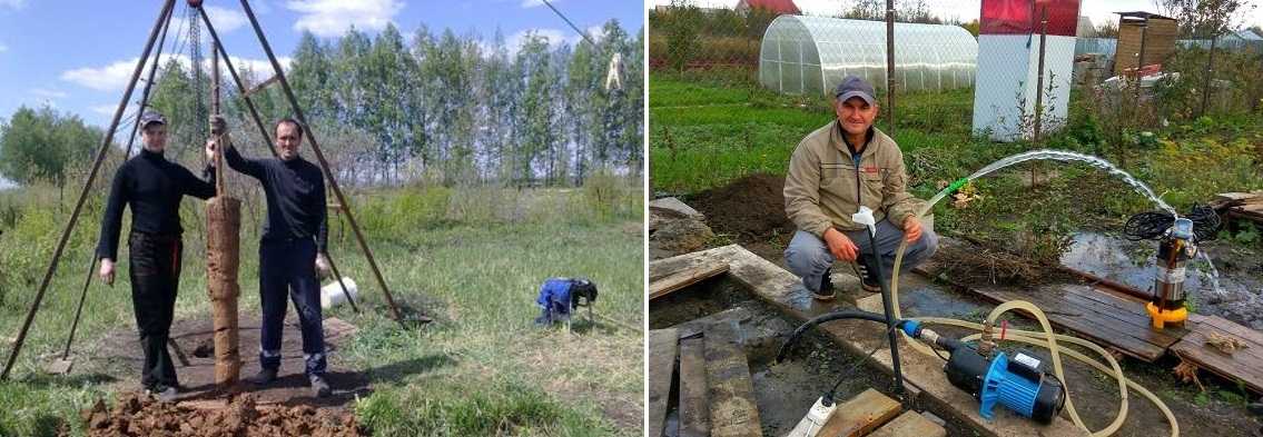 Как пробурить скважину на воду своими руками: где бурить, чем и как обустроить
