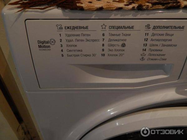 Отзывы о стиральных машинах hotpoint-ariston