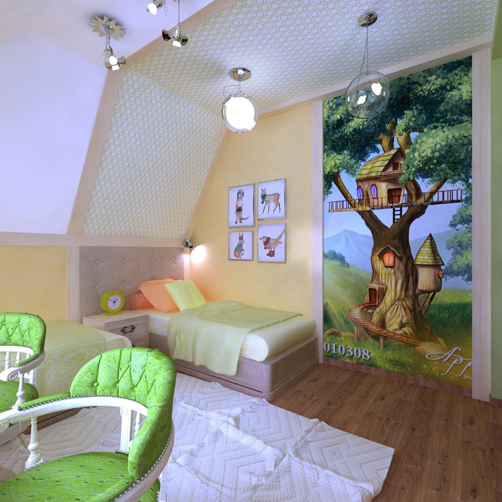 Дизайн маленькой детской комнаты: для двоих, для школьника, для подростка, в синих тонах, в светлых тонах