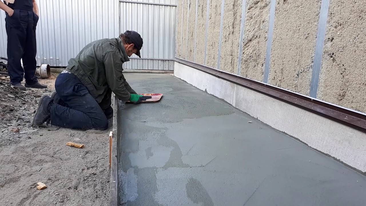 Краска для бетона на улице: чем покрасить бетон