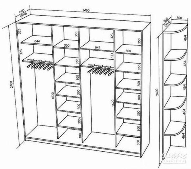Встроенный шкаф своими руками - полезные советы с чего начать и как сделать шкаф