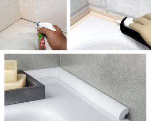 Пластиковый бордюр для ванной: разновидности и способы монтажа