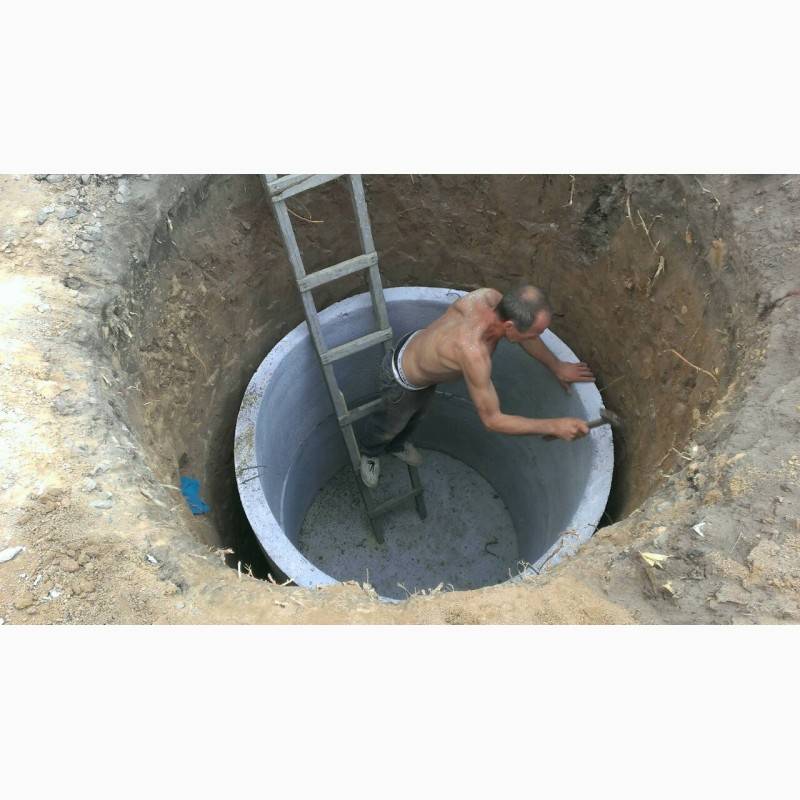 Погреб из бетонных колец 2м своими руками