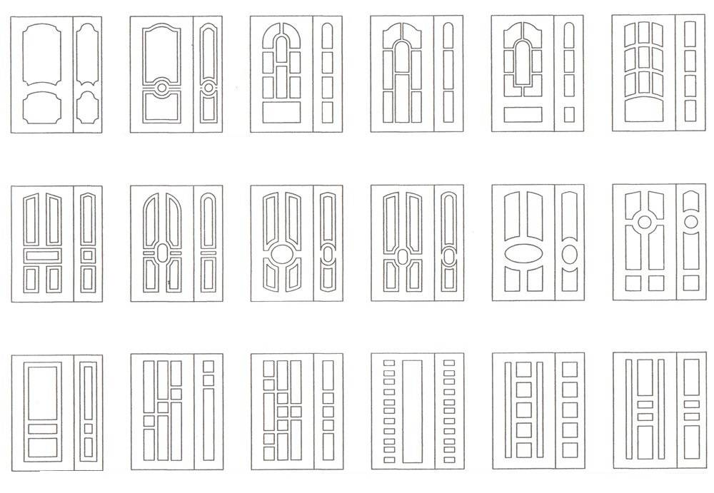 Двойные двери с распашной конструкцией для межкомнатного проема: виды, особенности выбора и установки