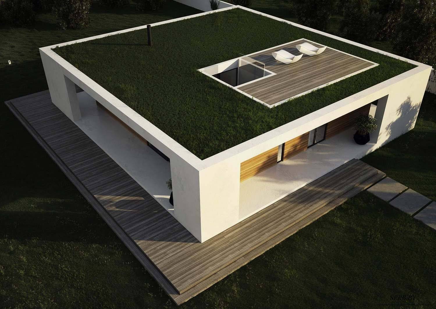 Проекты домов с плоской крышей: особенности, лучшие проекты, фото