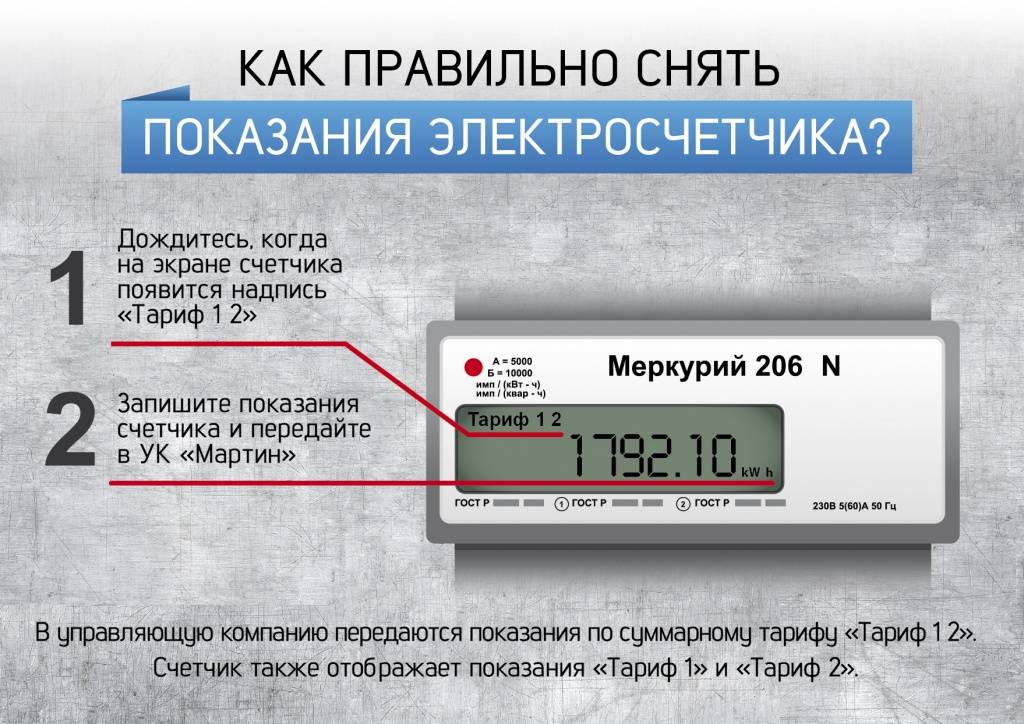 Как снять показания счётчика электроэнергии: инструкция, видео