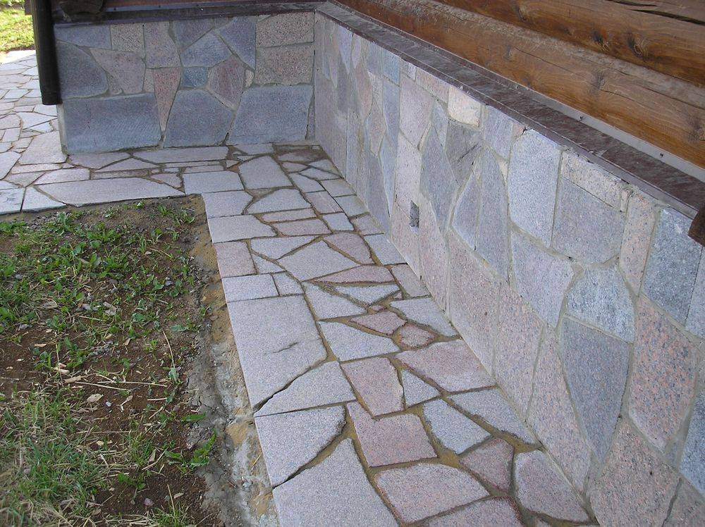 Клей для укладки природного камня на бетонное основание