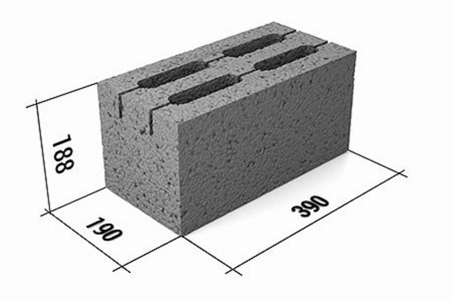 Сколько весит бетонный фундаментный блок фбс и его описание