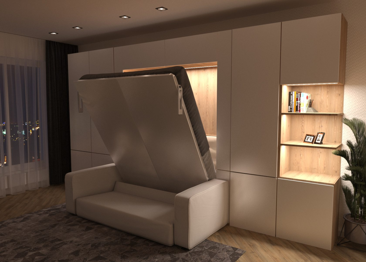 Мебель трансформер — современные варианты дизайна для малогабаритной квартиры (111 фото-идей)