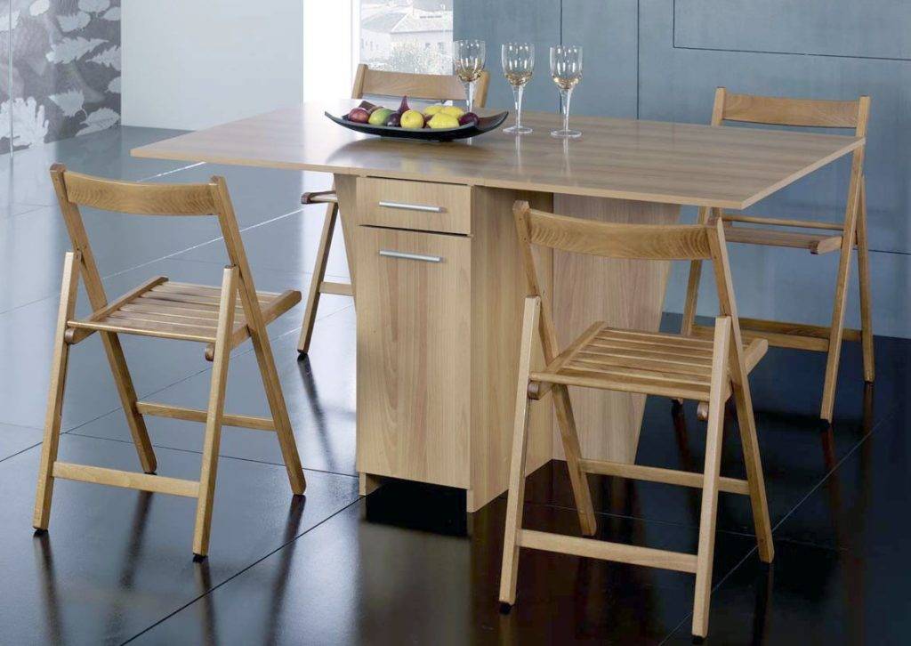 Стол кухонный раскладной: кухонная мебель в современном интерьере