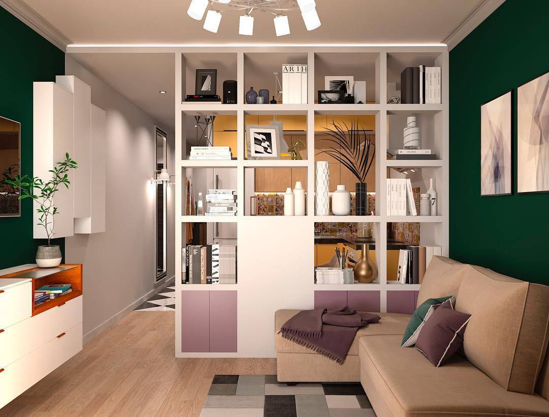 Дизайн квартиры-студии – современные идеи и новые тренды 2018 года