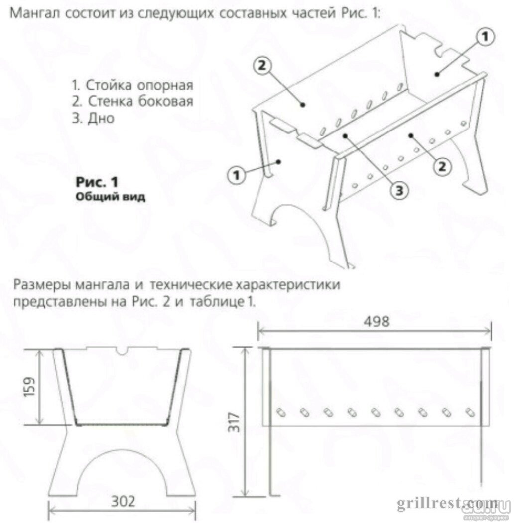 Мангал чертеж с размерами из металла своими руками фото схемы