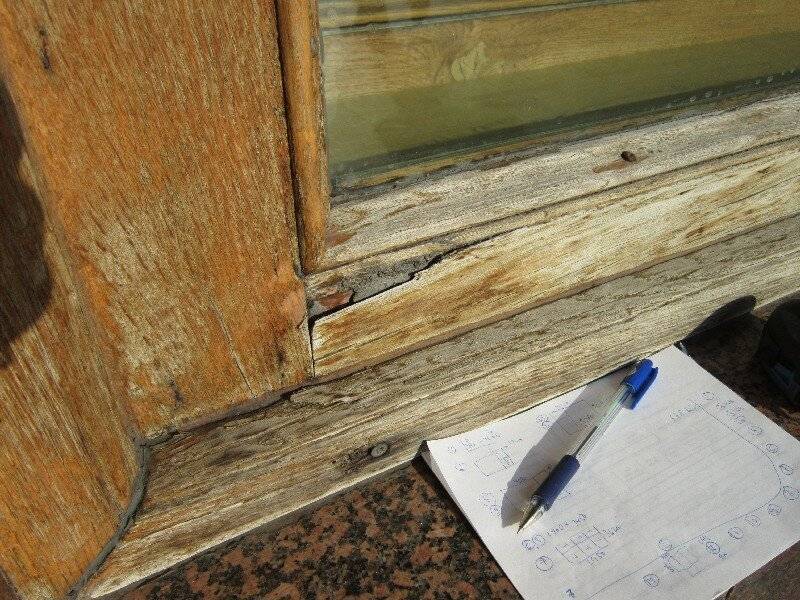 Реставрация деревянных окон до полного восстановления