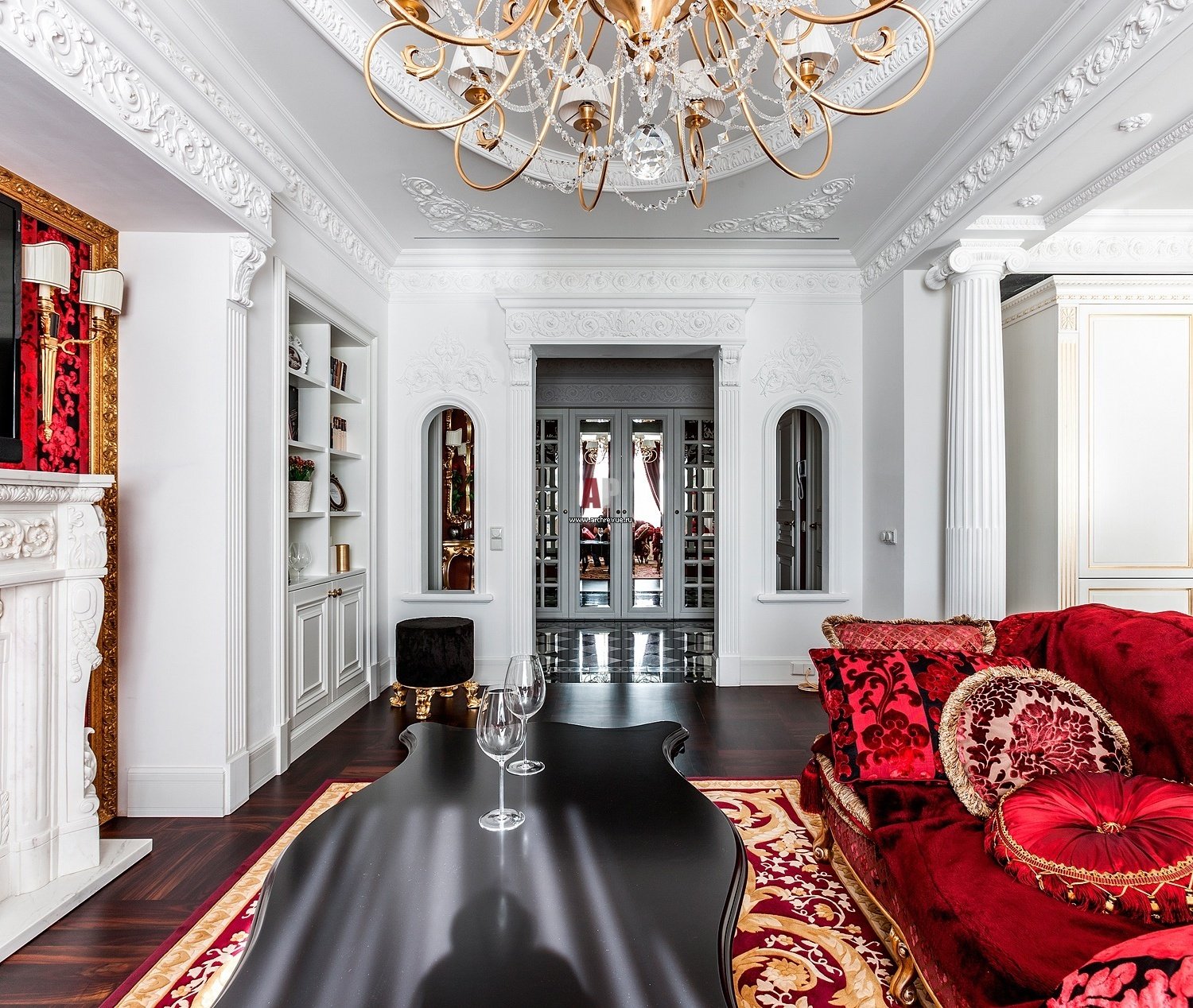 Стиль барокко в интерьере: дизайн - 42 фото