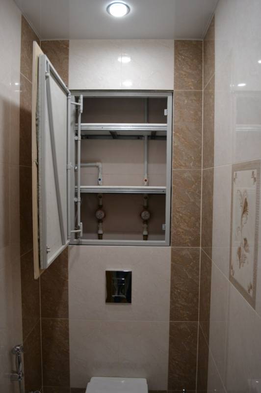 Шкафчик в туалет над или за унитазом — варианты и идеи | онлайн-журнал о ремонте и дизайне