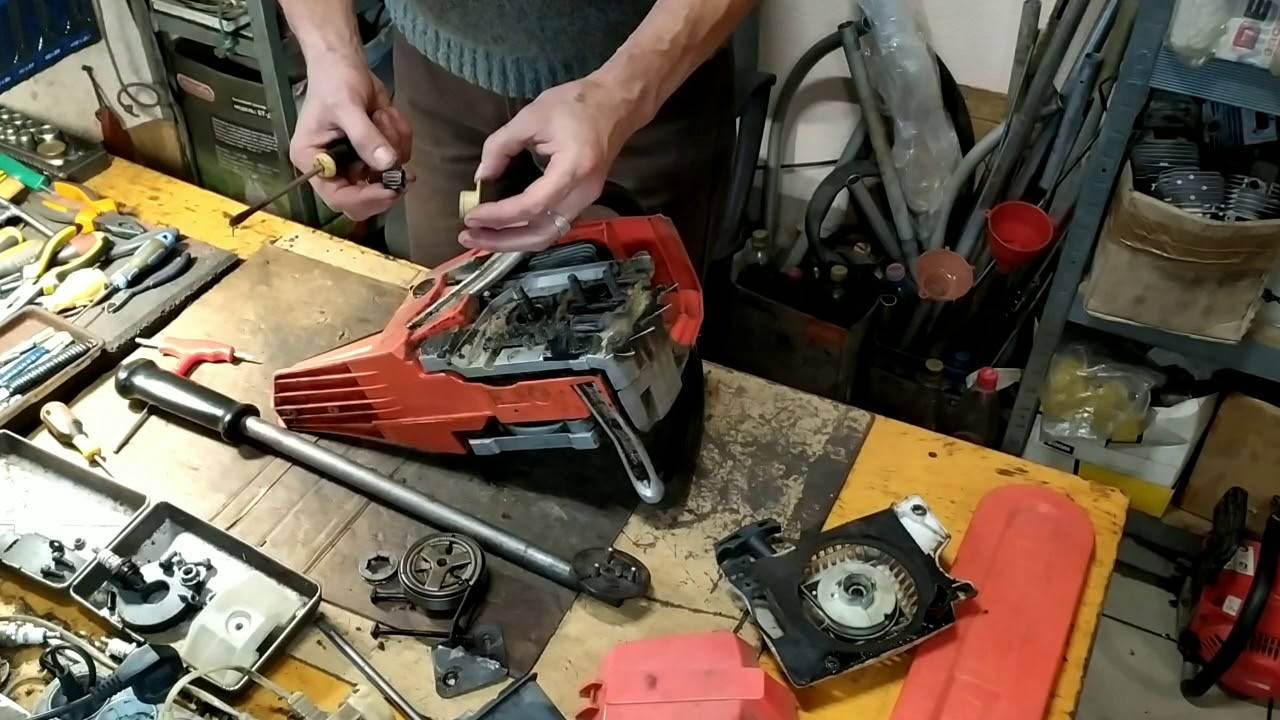 Бензопила хускварна не заводится что делать - спецтехника