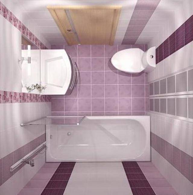 Проекты и планировка ванной комнаты 3 кв. м.