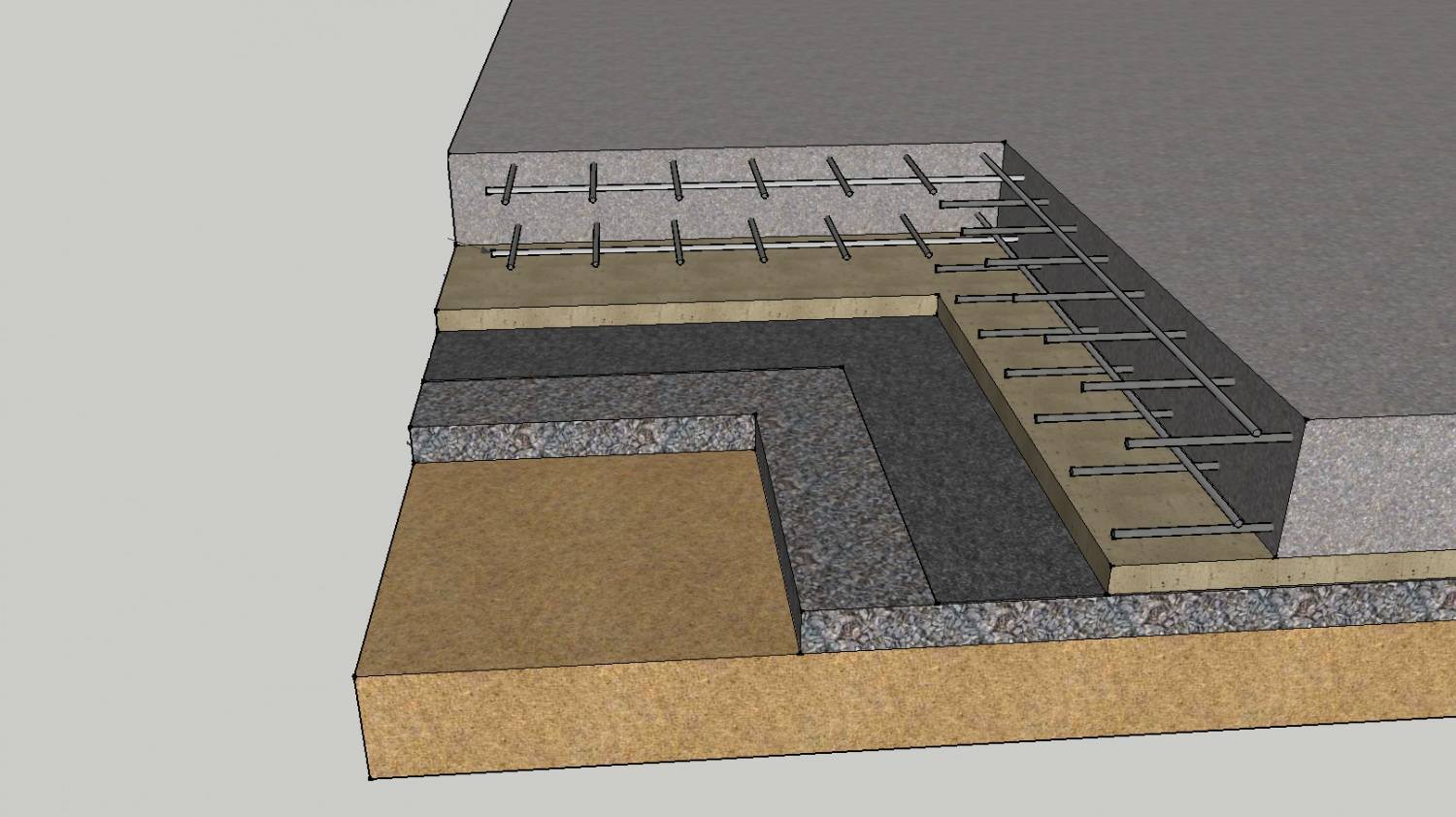 Монолитная плита перекрытия на ленточном фундаменте - строительство просто