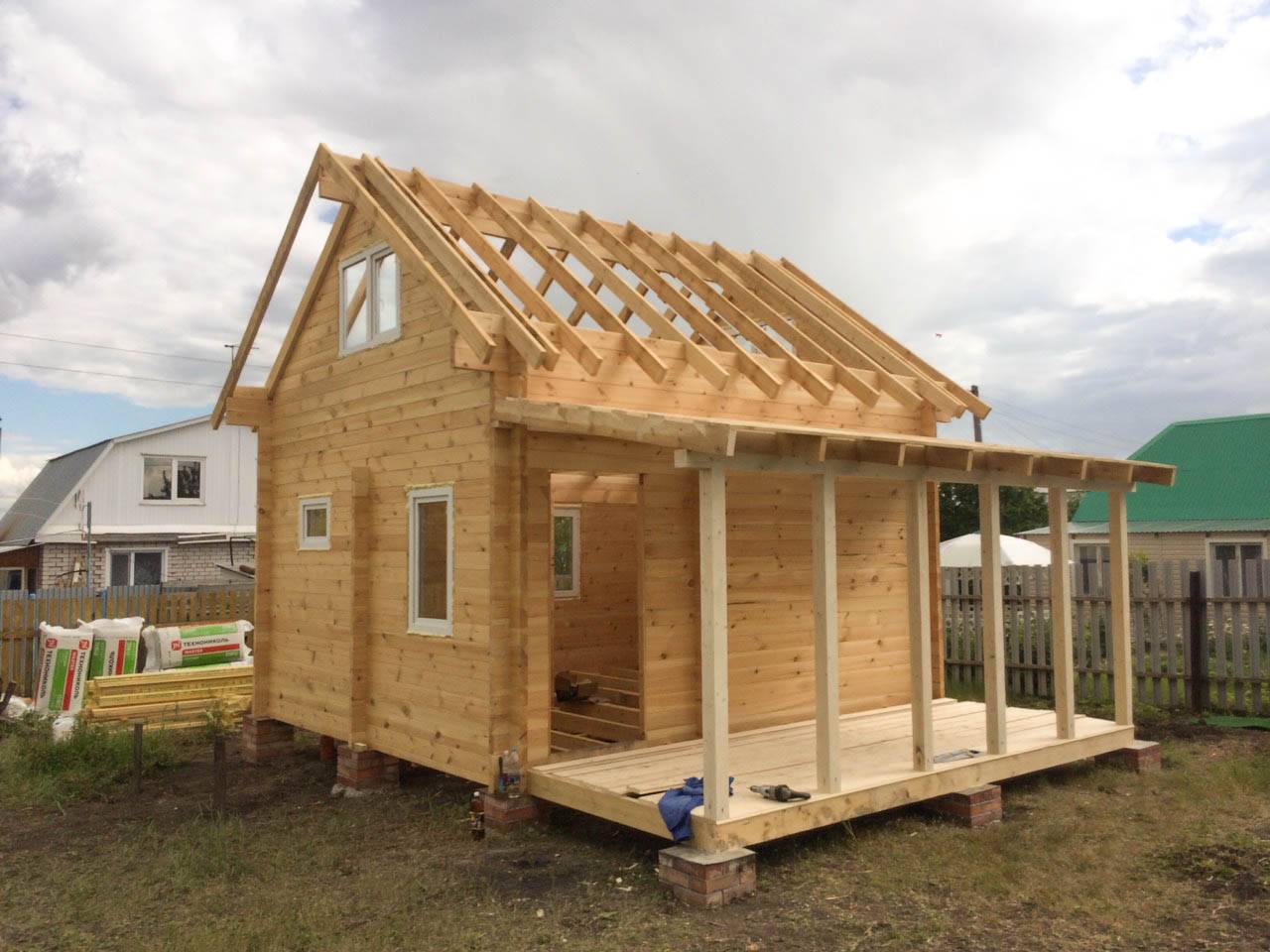 Важное при строительстве дома из бруса, или как не быть обманутым при строительстве деревянного дома.
