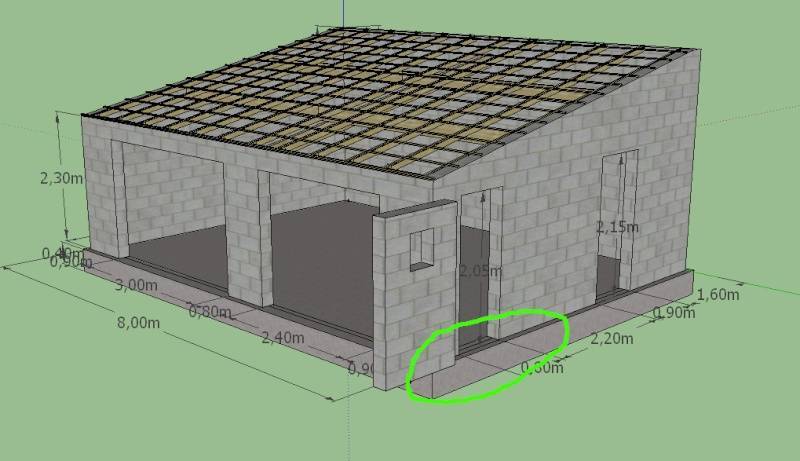 Сарай из газобетона: как сделать фундамент и хозблок своими руками, постройка с односкатной крышей