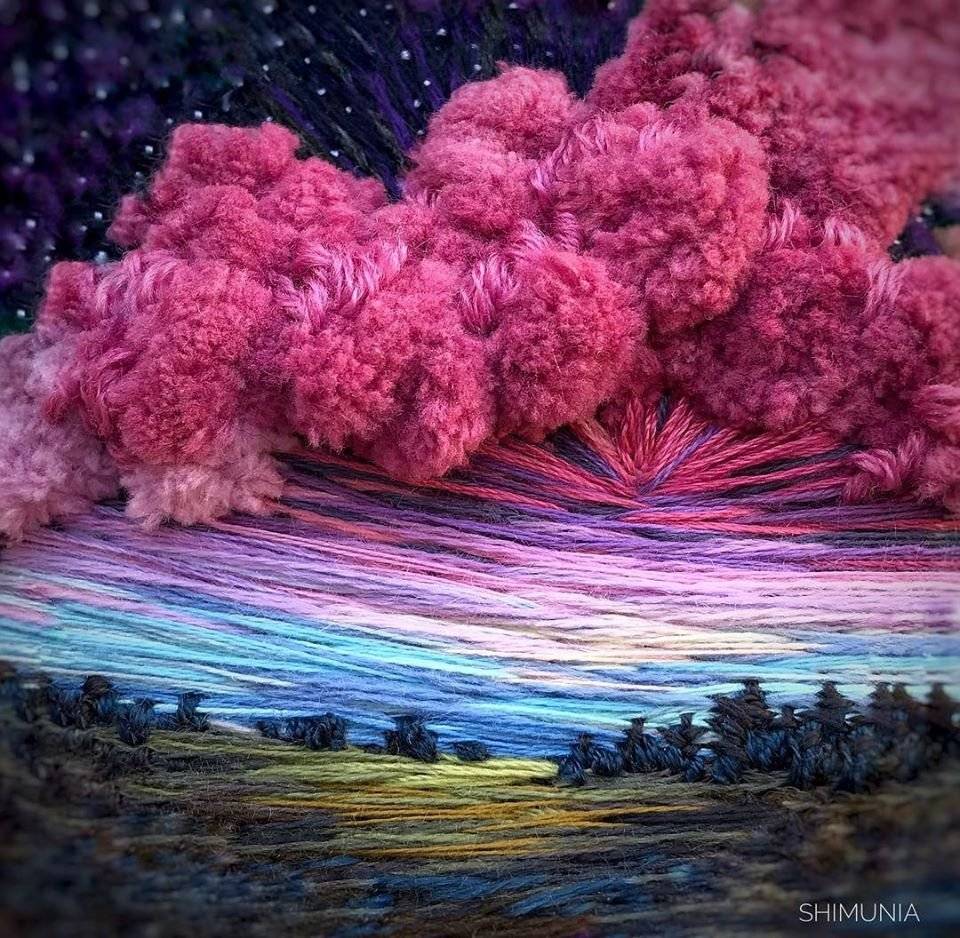 Техника string art (стринг арт) или картины из гвоздей и ниток своими руками