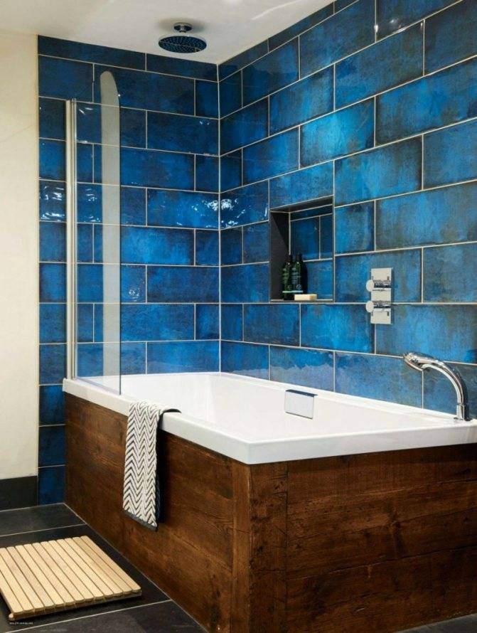 Отделка стен в ванной комнате: старые и новые материалы - блог ремстрой-про
