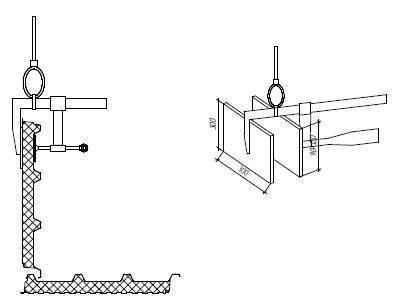 Каркас для сэндвич панелей: чертежи деревянной и металлической конструкций, разрез