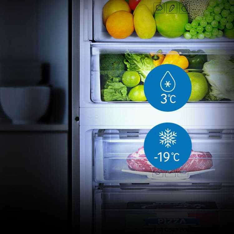 Температура хранения распространённых продуктов питания