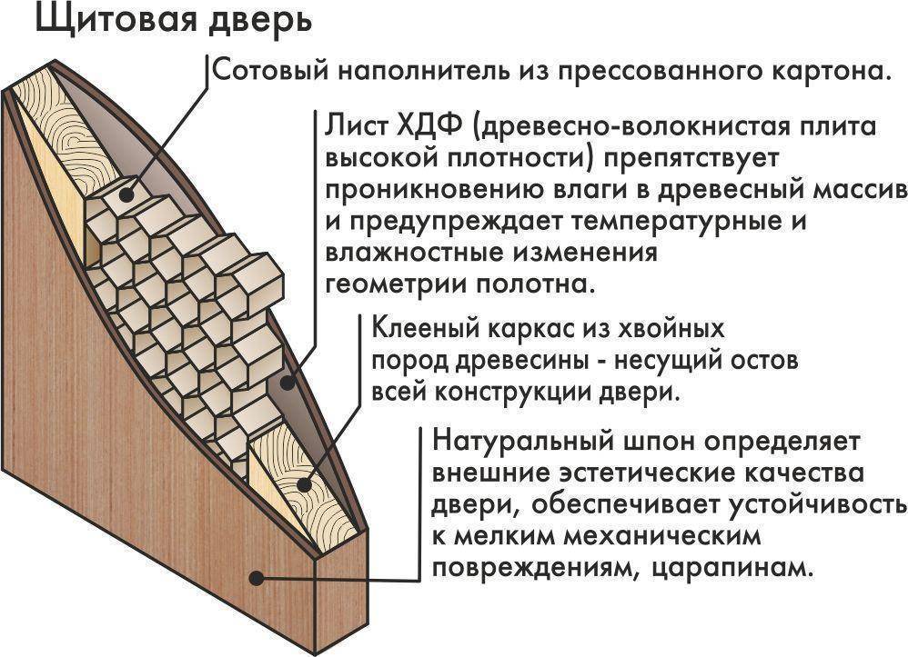 Из каких материалов изготавливается. Каркасно щитовая конструкция межкомнатной двери. Конструкция двери каркасно-щитовой. Дверной блок щитовой конструкции. Конструкция полотна щитовая.