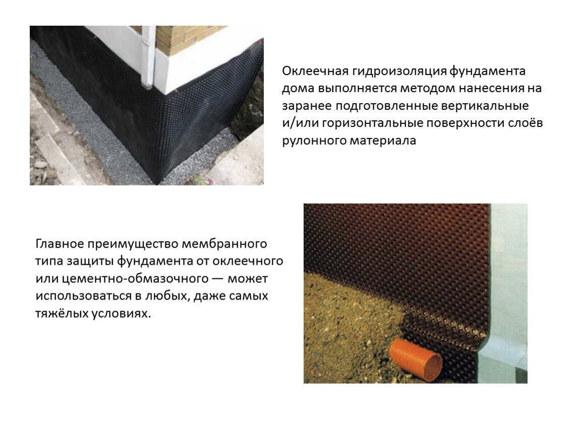 » оклеечная гидроизоляция: инструкция по монтажу
