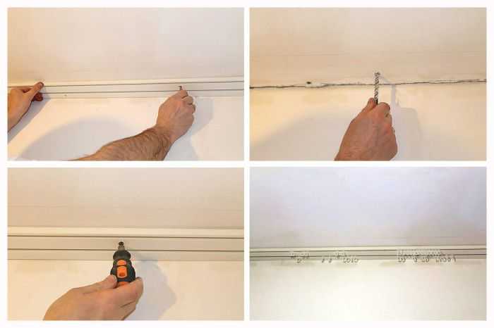Как правильно повесить карниз для штор на стену и потолок: расстояние, необходимая фурнитура