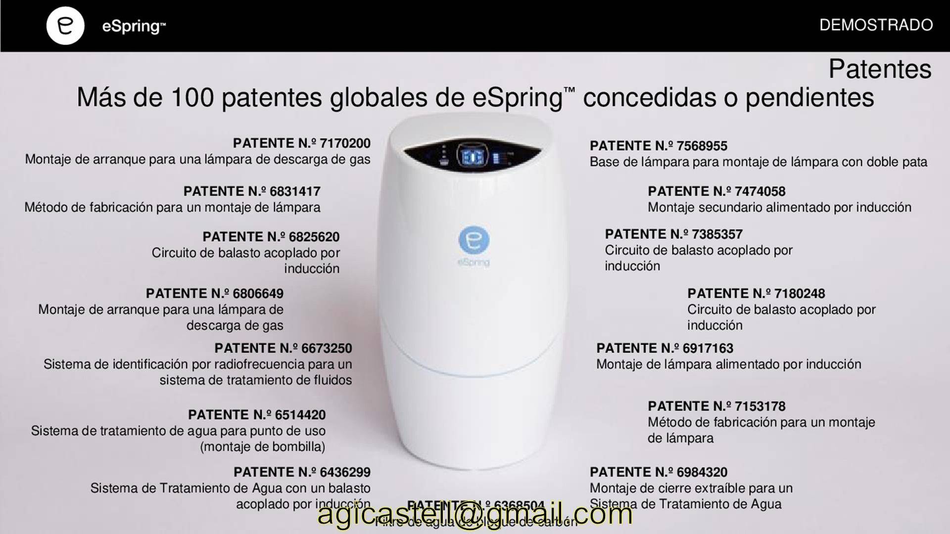 Espring — система очистки воды.