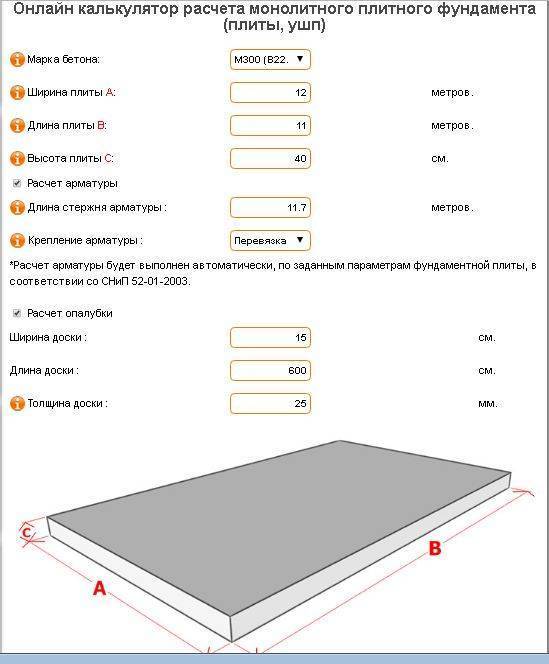 Расчёт ленточного фундамента самостоятельно+калькулятор+ онлайн+подошвы+арматуры+материалов.