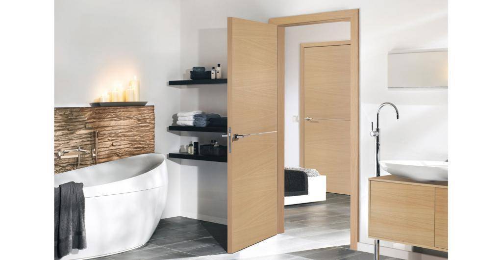 Двери для ванной и туалета (42 фото): как установить и выбрать межкомнатные, купе - какие лучше
