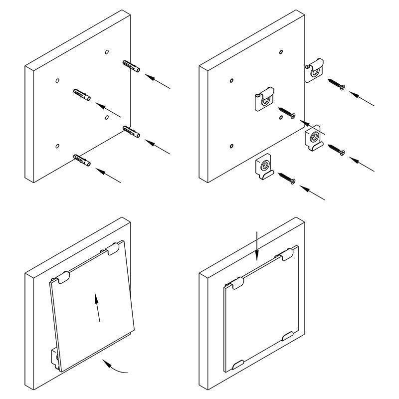 Пошаговая инструкция, как надежно повесить зеркало на стену (2 способа)