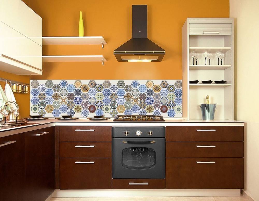 Кухонные панели-фартуки: разновидности и материалы изготовления, преимущества панелей для кухни из пвх