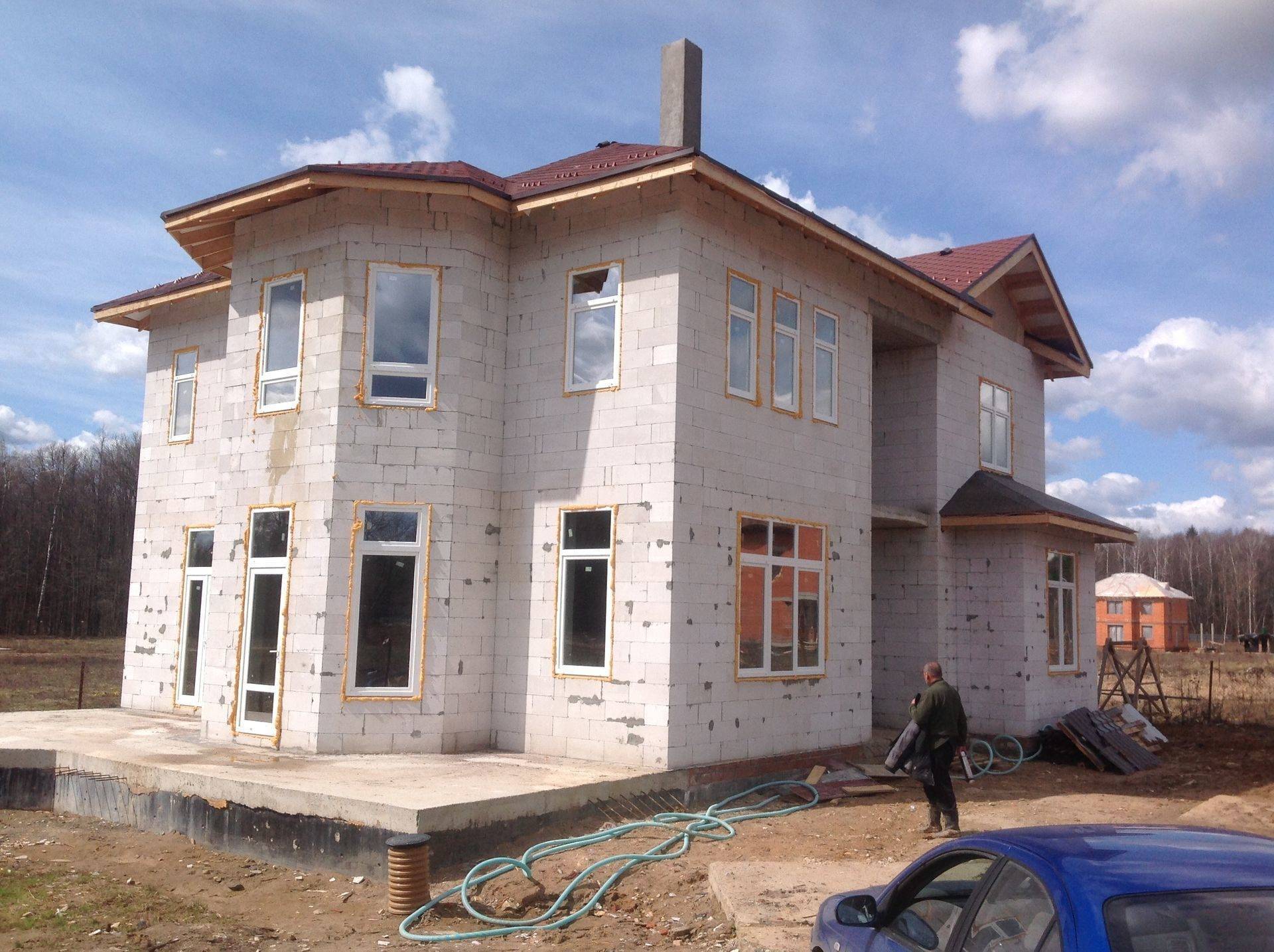 Дома из газобетона