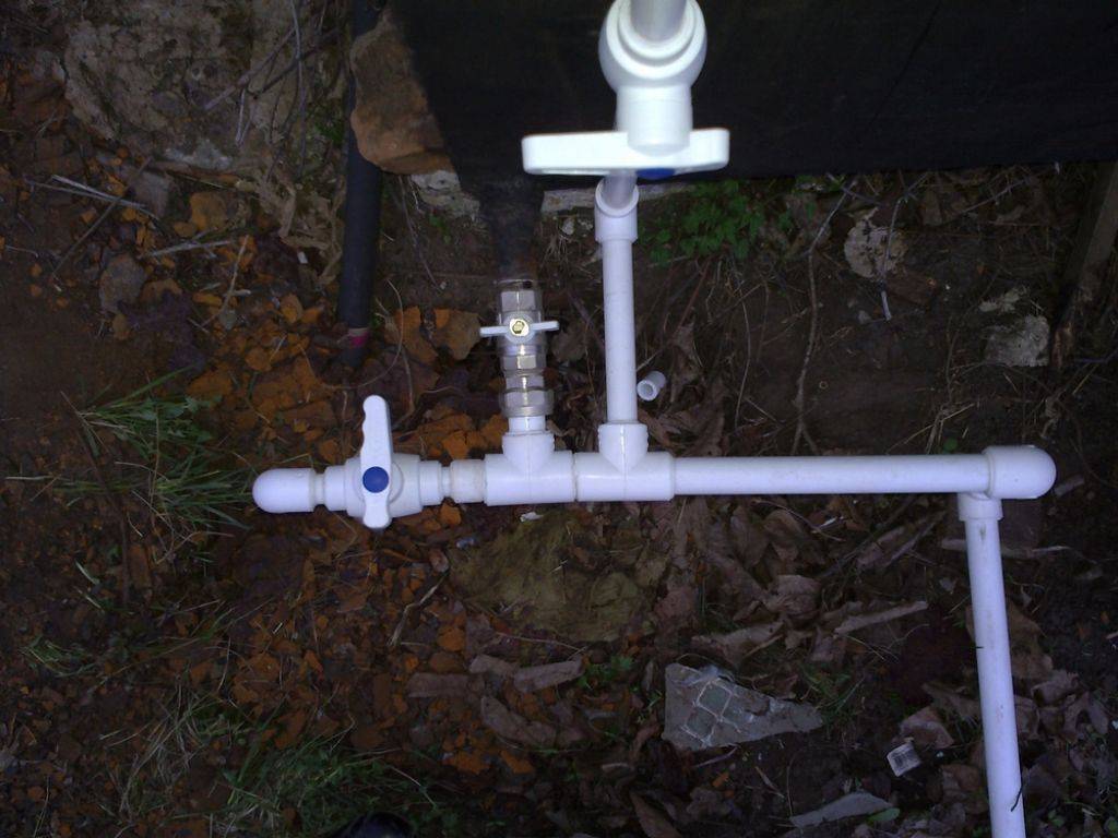 Водопровод на даче своими руками: схема водопроводной системы
