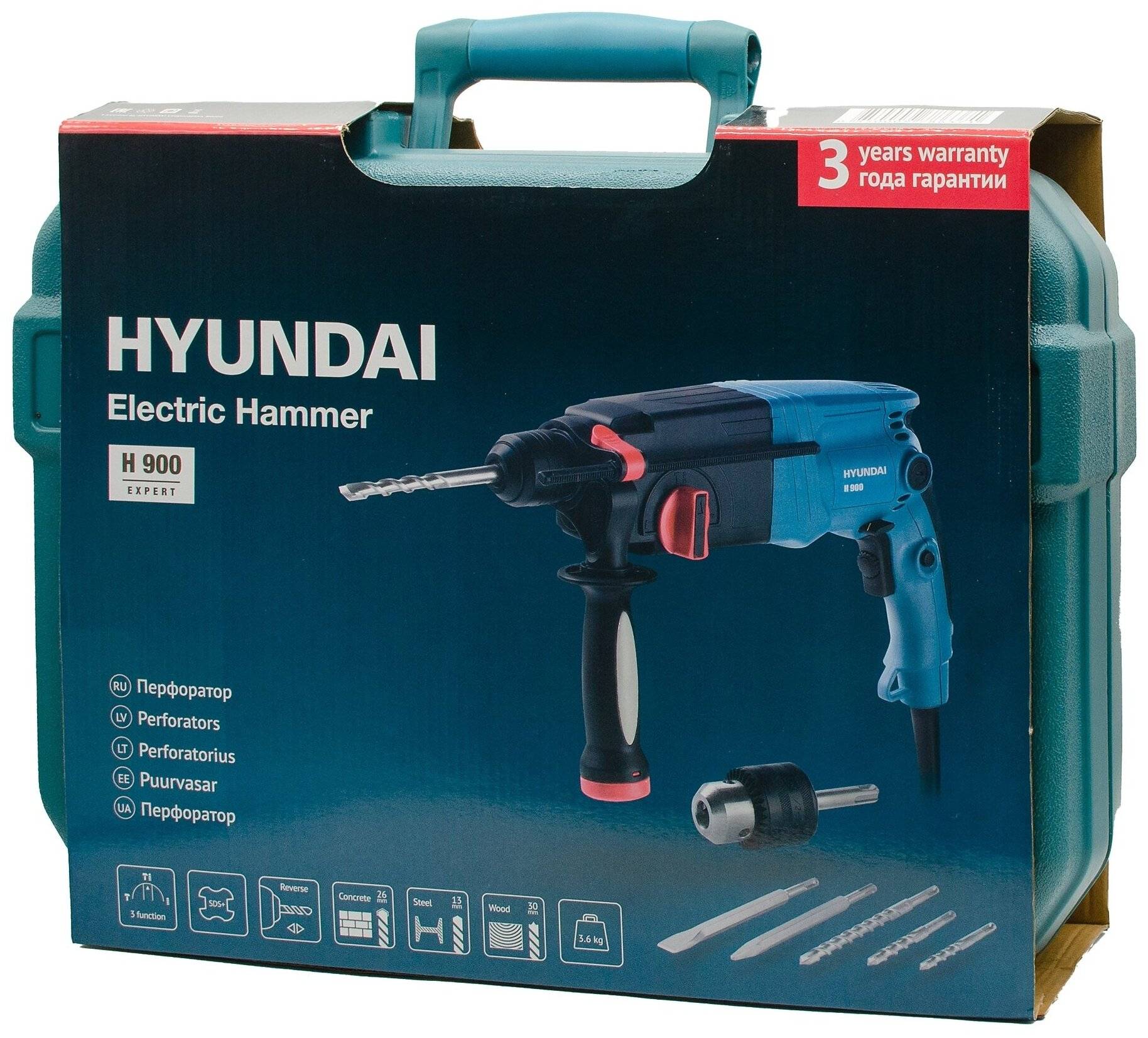 Перфораторы Hyundai (Хендай)