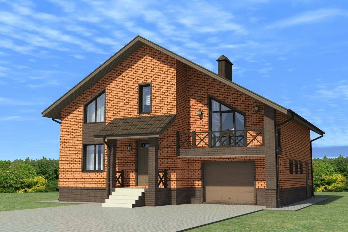 Двухэтажные дома: красивые проекты (100+ фото)