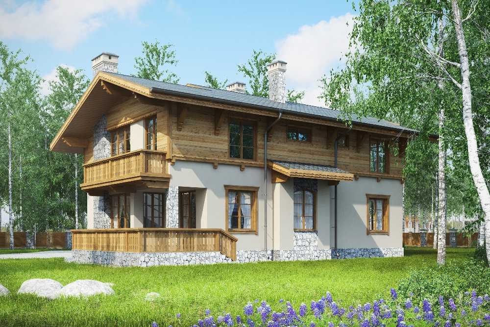 Частные дома в стиле шале, современные проекты, фото – houzy.ru