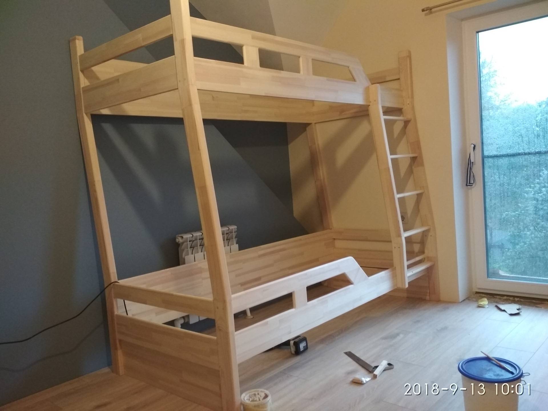 Как сделать двухъярусную кровать своими руками- инструкция +видео