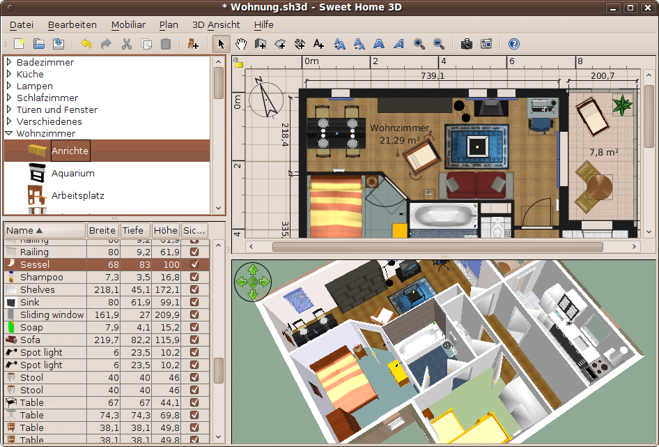 Программа сделать дизайн комнаты. Программа для проектирования домов Sweet Home 3d. Визуализация в программе Sweet Home 3d. 3d проектирование интерьера. Софт для моделирования интерьера.