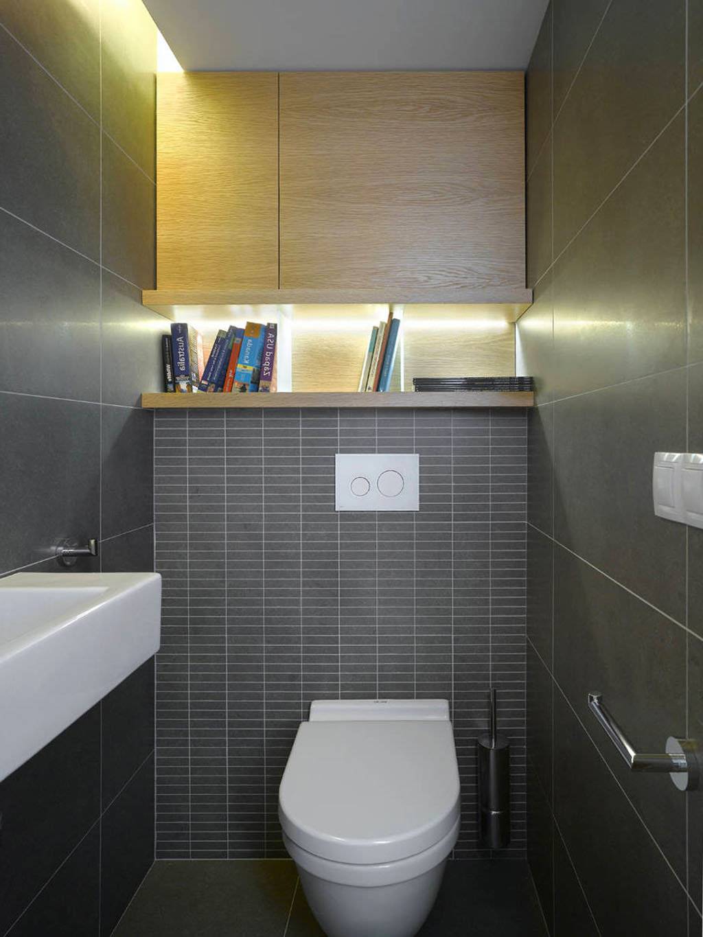 Дизайн маленького туалета – хитрости для визуального увеличения пространства