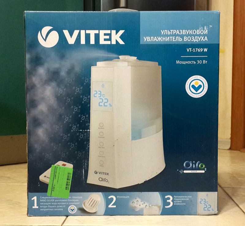 Пять лучших увлажнителей воздуха vitek 2017