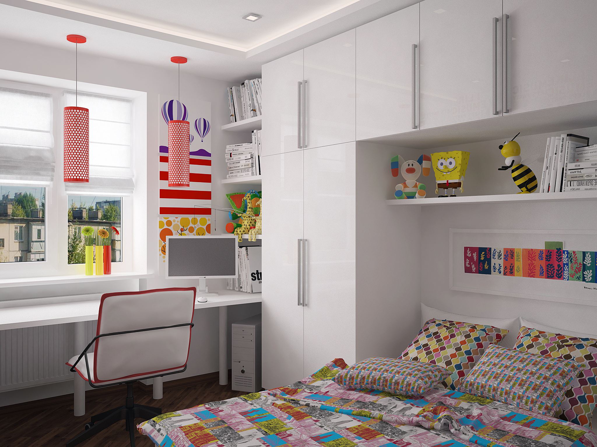 комната 8 метров детская дизайн