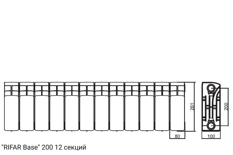 Как объем секции алюминиевого радиатора влияет на подбор основных элементов системы отопления