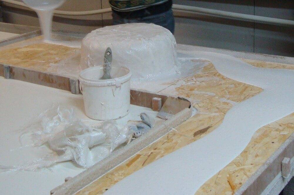Столешница из бетона своими руками – как сделать бетонную столешницу